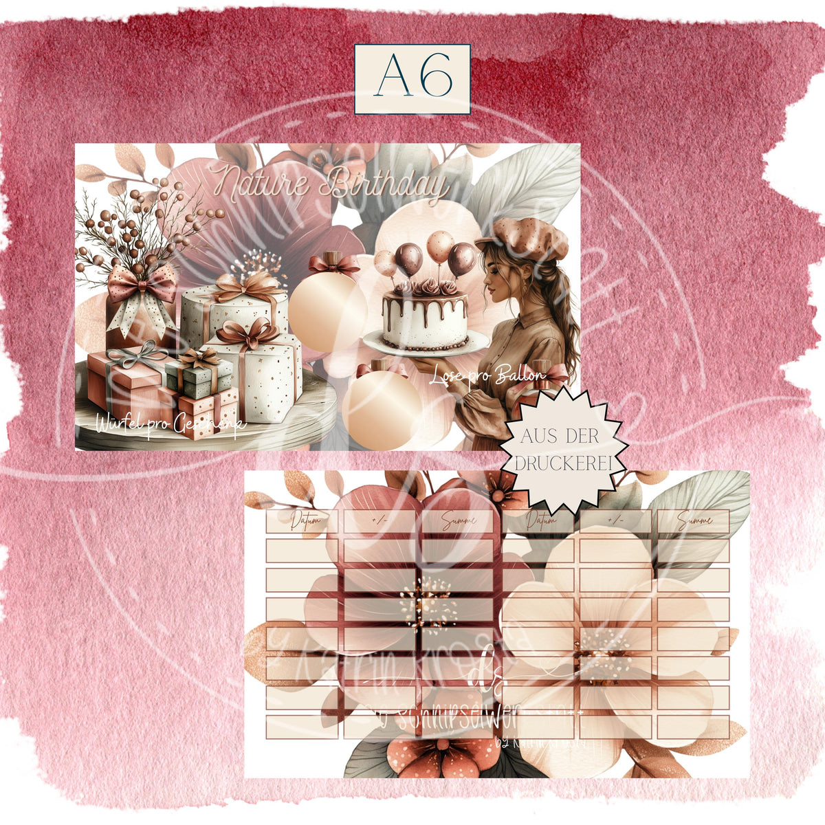 Challenge Nature Birthday A6