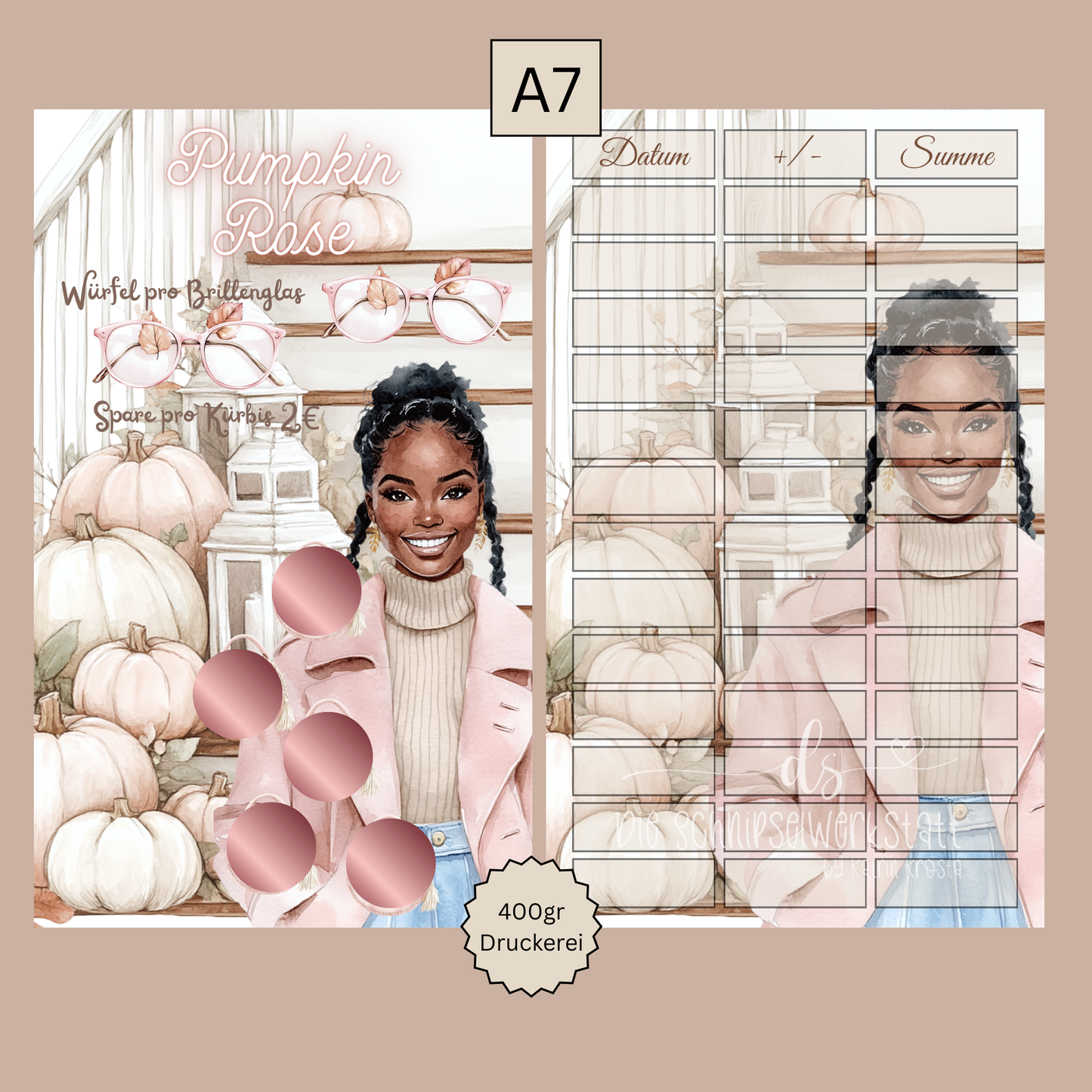 Pumpkin Rose A7