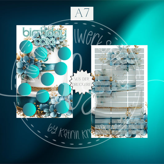 Challenge Birthday Cake A7