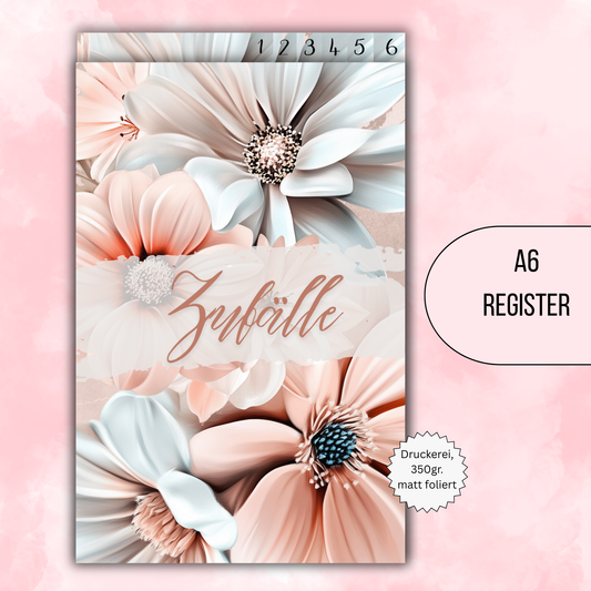 Register Lachs/Rosa Zufälle