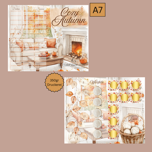 Klappkarte Cozy Autumn A7
