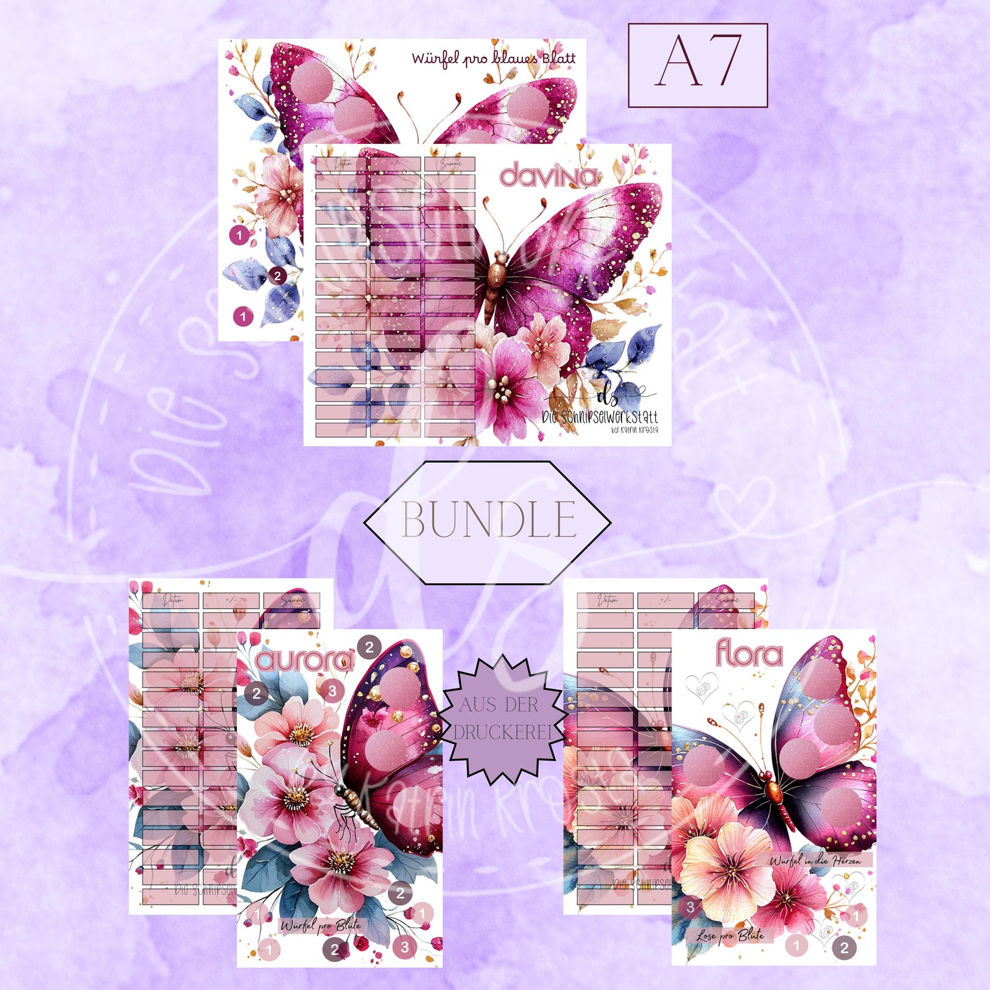 Bundle "Butterfly" A7